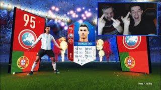 РЕАКЦИИ ФИФЕРОВ НА ВЫПАДЕНИЕ РОНАЛДУ В ПАКЕ || RONALDO IN A PACK