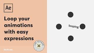 After Effects Tutorial - Loop your animations