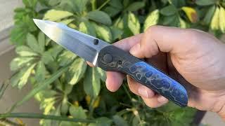 Edward R. Knives P1 Liner Lock Custom Knife From R1MarketPlace