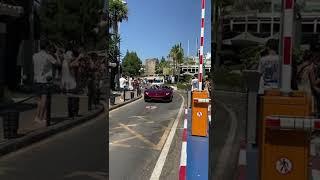 World’s Only Lamborghini Aventador J Driving in Puerto Banús Harbor! €12M One Off Lamborghini