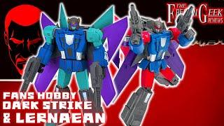 Fans Hobby DARK STRIKE & LERNAEAN (Dark Wing & Hydra) : EmGo's Transformers Reviews N' Stuff