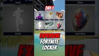 MOST EXPENSIVE  #fortnite #fortnitelocker #expensive