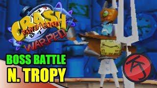 Crash Bandicoot 3 Warped - BOSS BATTLE: CRASH VS N.TROPY