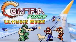 #Contra Contra Force - NES - ULTIMATE GUIDE - ALL Missions, ALL Bosses, ALL Secrets, 100%!