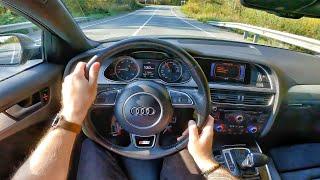 2014 Audi A4 2.0 TFSI quattro S Tronic - POV ТЕСТ-ДРАЙВ