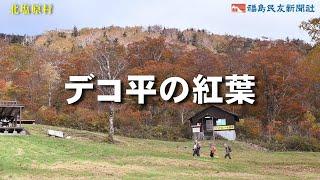 裏磐梯の深まる秋彩る　北塩原・デコ平、紅葉が見頃