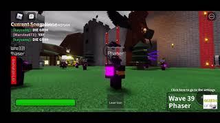 Tower Battles Battlefront Grim Boss Battle! with Zefeated! (TBBF Roblox)