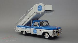 Ford Pan American Airport Stairs Truck 1965 | The Goldvarg Collection | Масштабная модель автомобиля