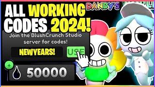 *NEW* ALL WORKING CODES FOR DANDY'S WORLD IN 2024! ROBLOX DANDY'S WORLD CODES