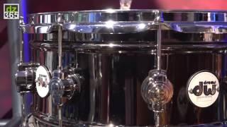 DW Drums Design Series - Black Nickel over Brass snare