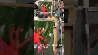 Easy oil painting flower #viralshorts #paintingstyle #art