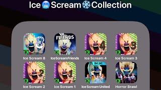 Full Ice Scream Collection: Ice Scream 8 Final Chapter,Ice Scream 6 Friends: Charlie,4-3-2-1,United