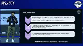 BlueHat India 2025: Breaking into Big Tech: The $50,000+ Blind XSS Bug Hunt