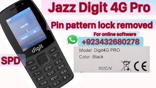 How to Jazz Digit 4G Pro Pin Pattern Password Unlock