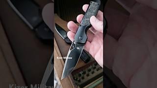 Have You Ever Seen A Knife With Black Mirror Polished Blade? #shorts #youtubeshorts #short