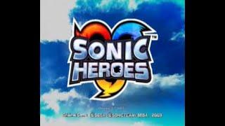 Walkthrough - GC - Sonic Heroes | Best Ending - All Emeralds, All stories + Last Boss