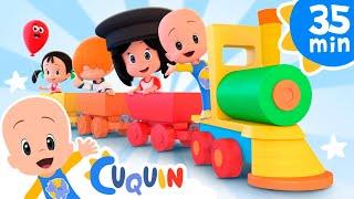 The Rainbow Train - Cleo and Cuquin Episodes & Nursery Rhymes