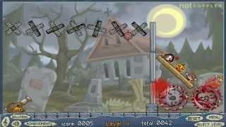 Roly-poly Cannon: Bloody Monsters Pack 2 Levels 1-10 Walkthrough