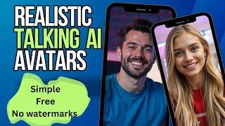 This new AI can Make Realistic Talking AI Avatars  |  Totally Free and no Watermarks