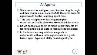 AI search, agents and environment