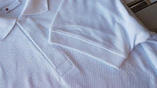 How to sew a Polo shirt lacosta part 1 step by step tutorial. Koszulka polo