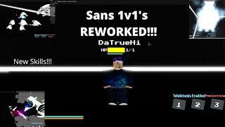 Sans Rework 1v1's!!! (SS Secret Test)