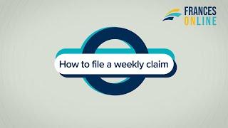 How to file a weekly claim