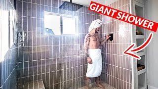 Building a GIANT Shower (Home Remodel)