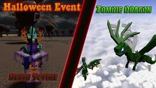 [Ended] How to get Death Scythe & Zombie Dragon (Halloween) in MEGA Boss Survival | Roblox