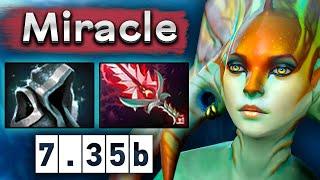 Миракл на Наге против магического урона! - Miracle Naga Siren 7.35 DOTA 2