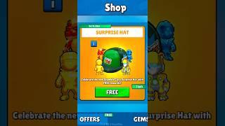 FREE SPECIAL SKIN SUPRISE HAT GIFT STUMBLE GUYS #shorts #stumbleguys