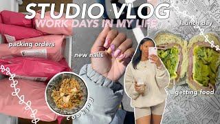 Studio Vlog 09: Launch Day, New Nails, Stress, Digitizing, Cooking, Doing Customs and more!