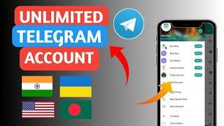 How to create unlimited telegram account 2022 | Create Unlimited USA Telegram account