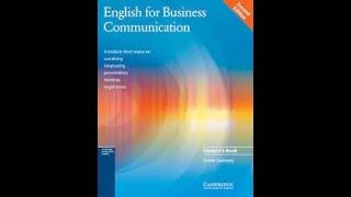 Communicating in Business (Simon Sweeney) - CD1