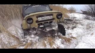 Испытываем "Грузинский якорь". УАЗ 469. Нива. 4x4. Offroad.