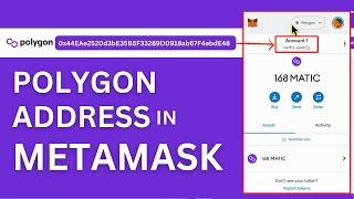 How to Get Polygon Address in MetaMask? | Polygon Matic in MetaMask