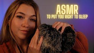 ASMR For Guaranteed Sleep  | soft brushing sounds | tongue clicking | scratching & tapping |