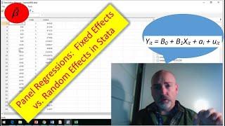 Stata Tutorial: Basic Panel Regression