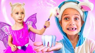 Dasha and the story about the tooth fairy.