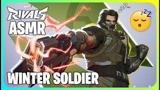 (ASMR) Relaxing Marvel Rivals | Winter Soldier Gameplay First Look! (Controller Sounds)