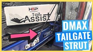 ISUZU D-MAX HSP Tailgate Assist Tailgate Struts Ute Install - 2021 DMAX X-TERRAIN Build Series #1