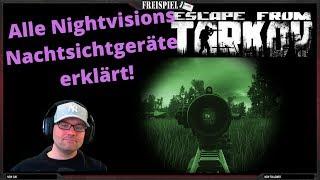 Nightvision Tutorial - Escape from Tarkov - Alle Nachtsichtgeräte erklärt!