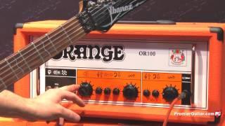 NAMM '13 - Orange Amps OR100 H & Custom Shop 50 Demos