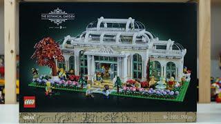 LEGO Ideas 21353 The Botanical Garden - LEGO Speed Build Review