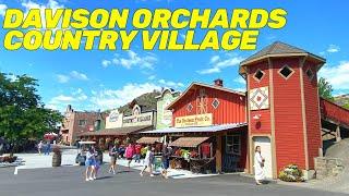 Davison Orchards Country Village Walk | Vernon British Columbia Canada