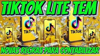 TIKTOK LITE TEM NOVAS REGRAS PARA CONTABILIZAR OS DIAS !