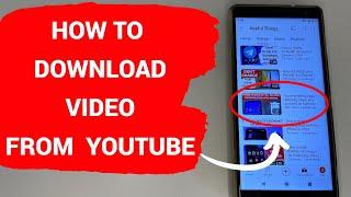 How to download  YouTube video on ANDROID PHONE and iPhone in 2024