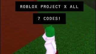 Roblox Project X All Codes (Including 5 new ones) (7 in total)