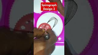 Spirograph Design 2 | SpiroSnap | spirograph triangle|Shorts