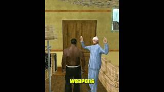 Using Every Weapon Against the Grandpa in GTA #gta #gta5 #gtasanandreas